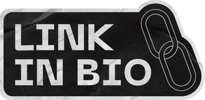Raster Link in Bio Sticker